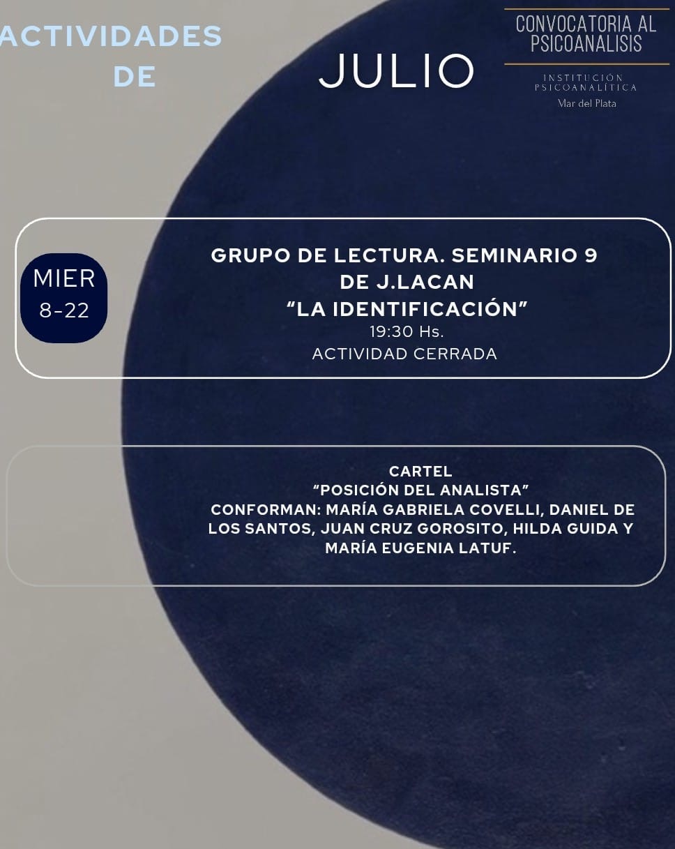 Agenda Julio 2026